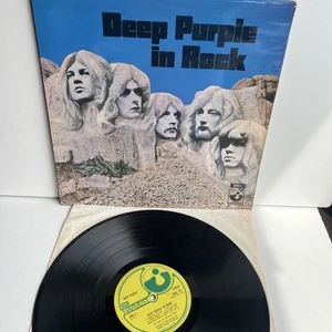 Deep Purple - Deep Purple In Rock Vinyl LP 1970 Harvest SVHL 777 (A2/B1) VG/ex - Picture 1 of 20
