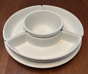 Pottery Barn Suppertime Collection Relish Tray Thanksgiving Holiday Dish - Picture 1 of 8