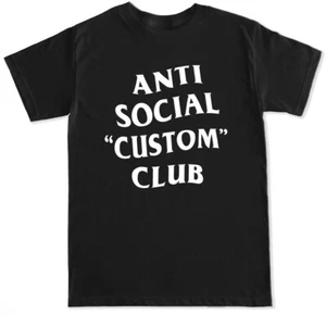 CAMISETA DE HOMBRE PERSONALIZADA ANTI SOCIAL CLUB - PERSONALIZADA - Imagen 1 de 5