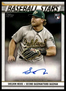 2020 Topps #BSA-SN Sheldon Neuse Baseball Stars Autographs - Picture 1 of 2