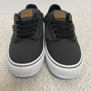 Vans Hombres 8.5 Atwood Deluxe Tejido Negro Parte Superior Baja Zapatos de Skate Nuevos en Caja - Imagen 1 de 8