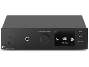 PRO-JECT TUNER BOX S3 DAB+ BLACK SINTONIZZATORE DAB / DAB+ NUOVO - Picture 1 of 2