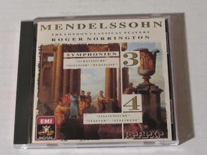 Classical CD  Mendelssohn   Roger Norrington  Symphonies 3 & 4 - Picture 1 of 2