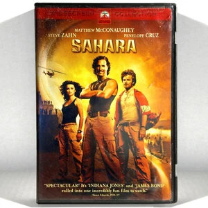 Sahara (DVD, 2005, Widescreen) Like New !   Matthew McConaughey    Penelope Cruz - Picture 1 of 3