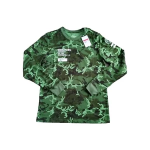 Large Nike Georgetown Hoyas Camo Long Sleeve Tee Shirt NCAA L LS Crew Neck - Picture 1 of 8