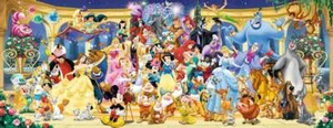 Rompecabezas panorámico de 1000 piezas con foto de grupo de Disney de Disney - Imagen 1 de 1