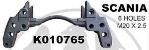 KNORR BREMSE BRAKE CARRIER SCANIA K010765 (1756388) - Picture 1 of 1