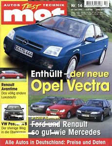 mot 2001 14/01 Renault Avantime Passat W8 Volvo V70 T5 Peugeot 607 Wiesmann MF30