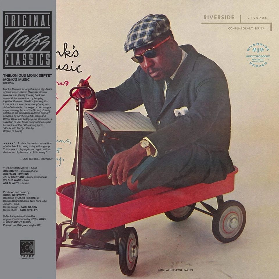 Thelonious Monk Septet - Monk's Music [Original Jazz Classics Series] NEW Vinyl - Image 1 of 1