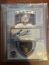 2005-06 Upper Deck The Cup /199 Hannu Toivonen #108 RPA Rookie Patch Auto RC