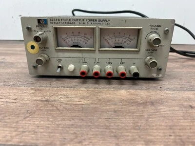 Power Supply HP 6237B Triple Output 0 to 18v, 1A and 0 to +/-20v,0.5A - Image 1 of 4