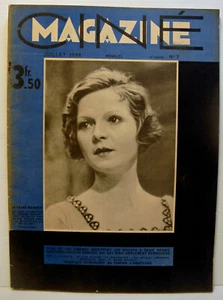 RARE REVUE CINEMA - 07 / 1933 - N°7 - " CINEMAGAZINE "  - 56 PAGES - Foto 1 di 5