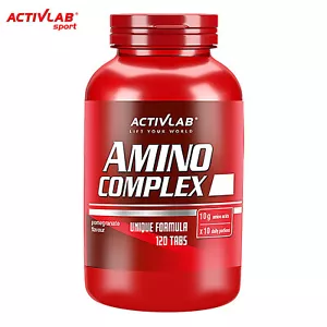 AMINO COMPLEX 120 COMPRESSE - BCAA Proteine del siero di latte - supporta la crescita e il recupero muscolare - Foto 1 di 3