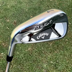 Callaway Golf LH APEX 21 Single 7 Iron Nippon MODUS Tour 105 Stiff Flex Club - Picture 1 of 7