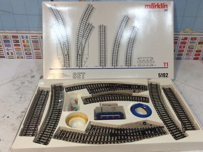 Marklin E 5192 T 1 Metal Double Track  SET for  H0 scale - Image 1 of 4