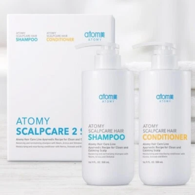 ATOMY Scalpcare Set Shampoo 500ml Conditioner 500ml Hair Loss Care Scalp Care - Image 1 of 4