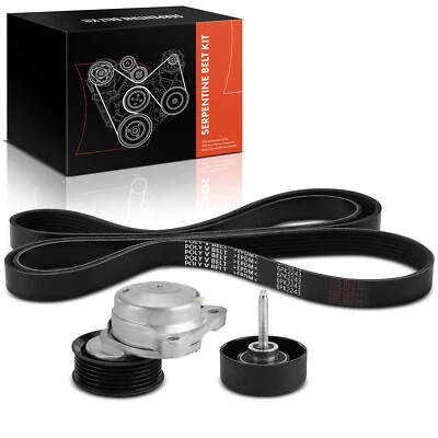 3x Kit de componentes de transmisión por correa Serpentine para Mazda MX-5 Miata 2006-2008 L4 2,0 L Foto 1 de 4