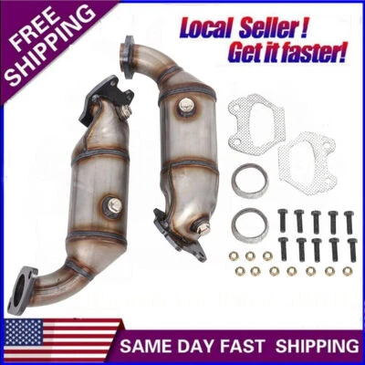 Convertidores catalíticos de ambos colectores para Dodge Grand Caravan 3,6 L 2011-16 estilo OE Foto 1 de 4