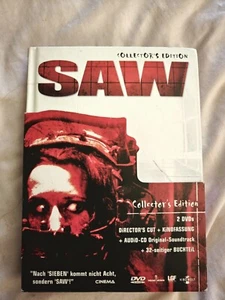 Saw Horror German Collectors Dvd Mediabook With Soundtrack Rare Hard To Find,... - Picture 1 of 12