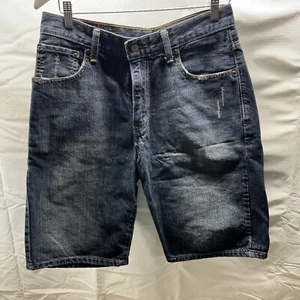 Pantalones cortos de mezclilla para hombre Levi's talla 30 569 calce suelto azules en dificultades - Imagen 1 de 9