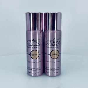 2 Pack Aero Minerale Spray on Shimmer "Golden" - Picture 1 of 1