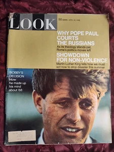 LOOK April 16 1968 PIA DEGERMARK MLK NORMAN ROCKWELL ++ - Picture 1 of 10