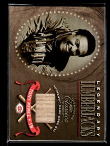 2001 Donruss Classics Legendary Lumberjacks Tony Perez Game Used Bat Cincinnati