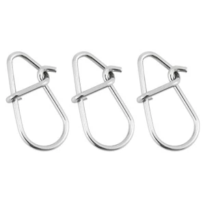 300 piezas/caja de cigüeñal de pesca Snap 49-99 libras conector de señuelo de acero inoxidable bajo - Imagen 1 de 6