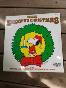 Merry Snoopy's Christmas Vinyl Lp 1978 Mistletoe Records - Picture 1 of 7