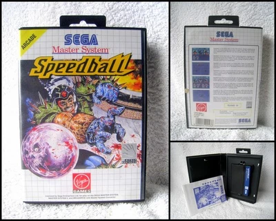 Sega Master System Video Game - Speedball (1992) PAL, Manual Included - Image 1 of 4