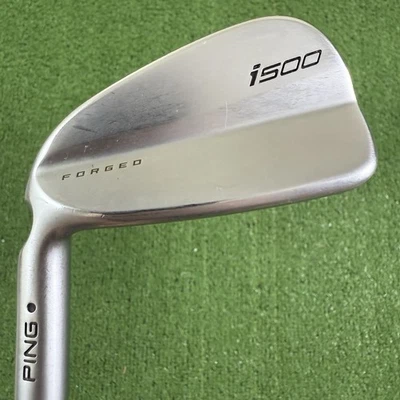 Ping i500 Black Dot Forged 6 Iron AWT Black 2.0 Stiff Flex Left Handed - Image 1 of 4