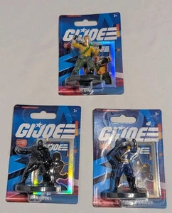 GI Joe Mini Action Figuren Cobra Commander Snake Eyes Duke 3er Set - Bild 1 von 4
