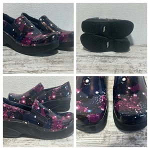 Zoccolo slip on celeste viola Easy Works by Easy Street Apprezzate donna 12 W - Foto 1 di 8