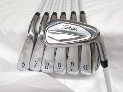 Used Titleist T350 Iron Set 6-PW+48*+53* Tensei AV Series Ladies Flex Graphite - Image 1 of 4