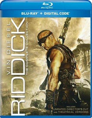 Riddick The Complete Collection Blu-ray Radha Mitchell NEW - Image 1 of 3