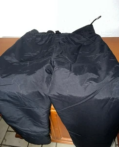 wattierte Hose unisex schwarz windabweisend Gr. 20 Winterhose - Bild 1 von 12
