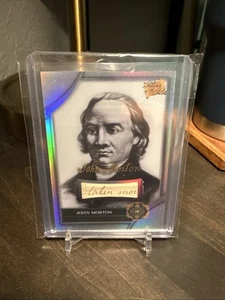 2025 Pieces Of The Past #136 John Morton Written Relic Declaration Signer - Picture 1 of 2