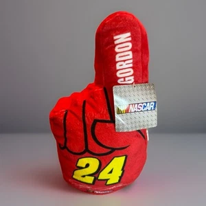 Nascar Jeff Gordon #24 Plush Hand Finger #1 Fan Souvenir Official Kellytoy (NEW) - Picture 1 of 7