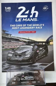 1:43 IXO McLaren F1 GTR Le Mans 24 horas 1995 Lehto/Dalmas/Sekiya en caja con libro - Imagen 1 de 24