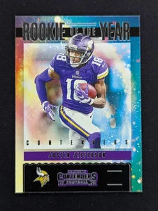 2020 Panini Contenders #RY-JUJ Justin Jefferson Rookie of the Year Vikings - Bild 1 von 3