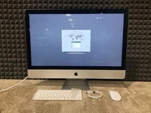 Apple iMac 5K i5-8500 8GB 1TB BT WiFiAC RP570X4GB 27 late 2019 MRQY2LL/A ✅❤️ - Afbeelding 1 van 12