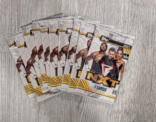 2021 WWE NXT Wrestling Factory Sealed Pack Lot Of 10 | eBay