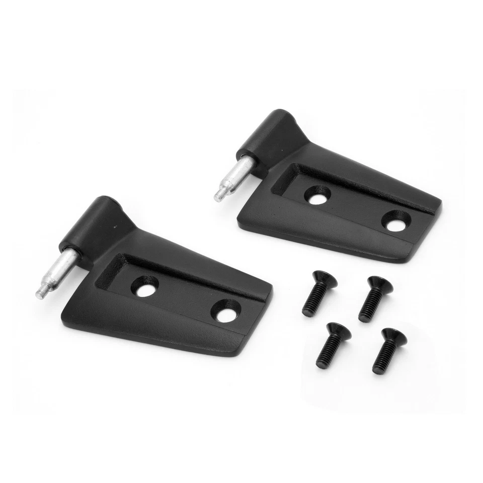 Rugged Ridge 11202.23 Pair of Black Left Door Hinge Set for Jeep Wrangler JK - Изображение 1 из 3