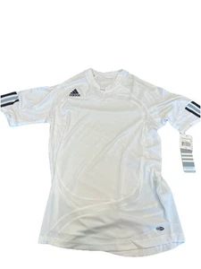 Adidas Women’s Soccer Jersey Size Small Color White /Silver Clima Cool - Picture 1 of 4
