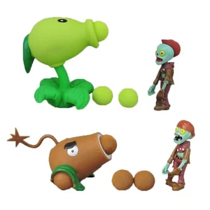 4 PCS Plants VS Zombies Toys Action Figures Set 1 & 2 - Wage Epic Battles - Picture 1 of 1