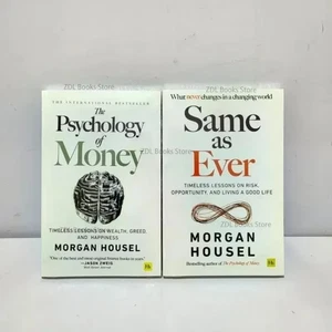1 Buch von Morgan Housel Die Psychologie des Geldes und wie immer Buch in englischer Sprache - Bild 1 von 15