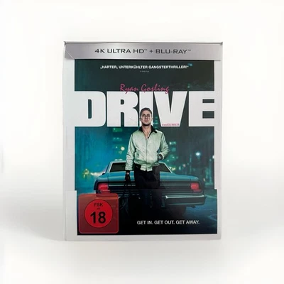 Drive (2011) 4K Ultra HD + Blu-ray Limited Mediabook Edition German Import  Foto 1 de 4