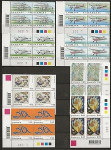 Denmark - Nice Lot With Plate Blocks - Mint Never Hinged - 10 Scans - Picture 1 of 10