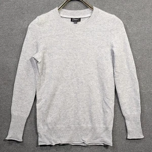Aqua Bloomingdales maglione cashmere donna maglia girocollo media pullover polsini - Foto 1 di 10