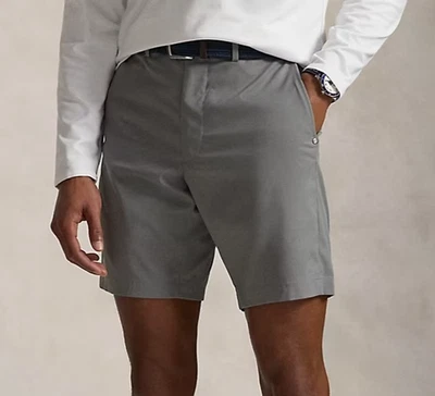 Ralph Lauren Men's 38 Tailored Fit Performance 9" Golf Shorts Bay Grey $110 NWT - Image 1 of 4